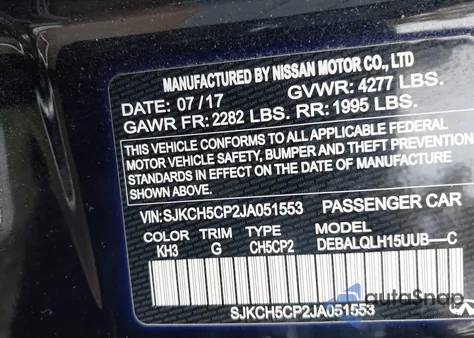 2018 Infiniti Qx30 Luxury from USA, damaged, VIN SJKCH5CP2JA051553